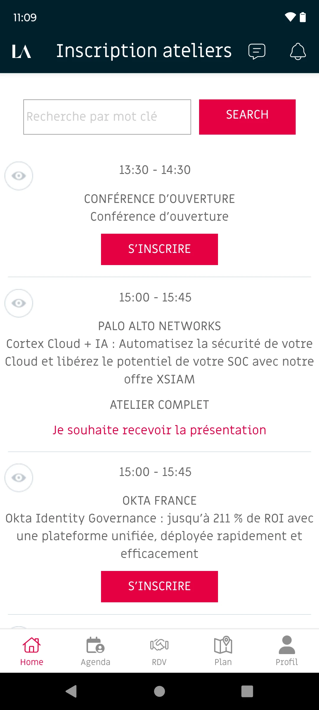 Les Assises screenshot